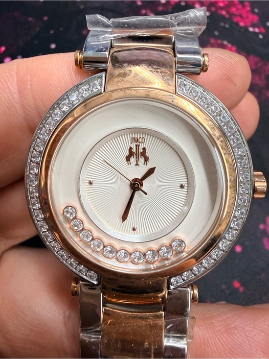 Jivago Accessories - NWOT Jivago Women's JV617 Celebrate Crystal Two-tone Stainless Steel Watch